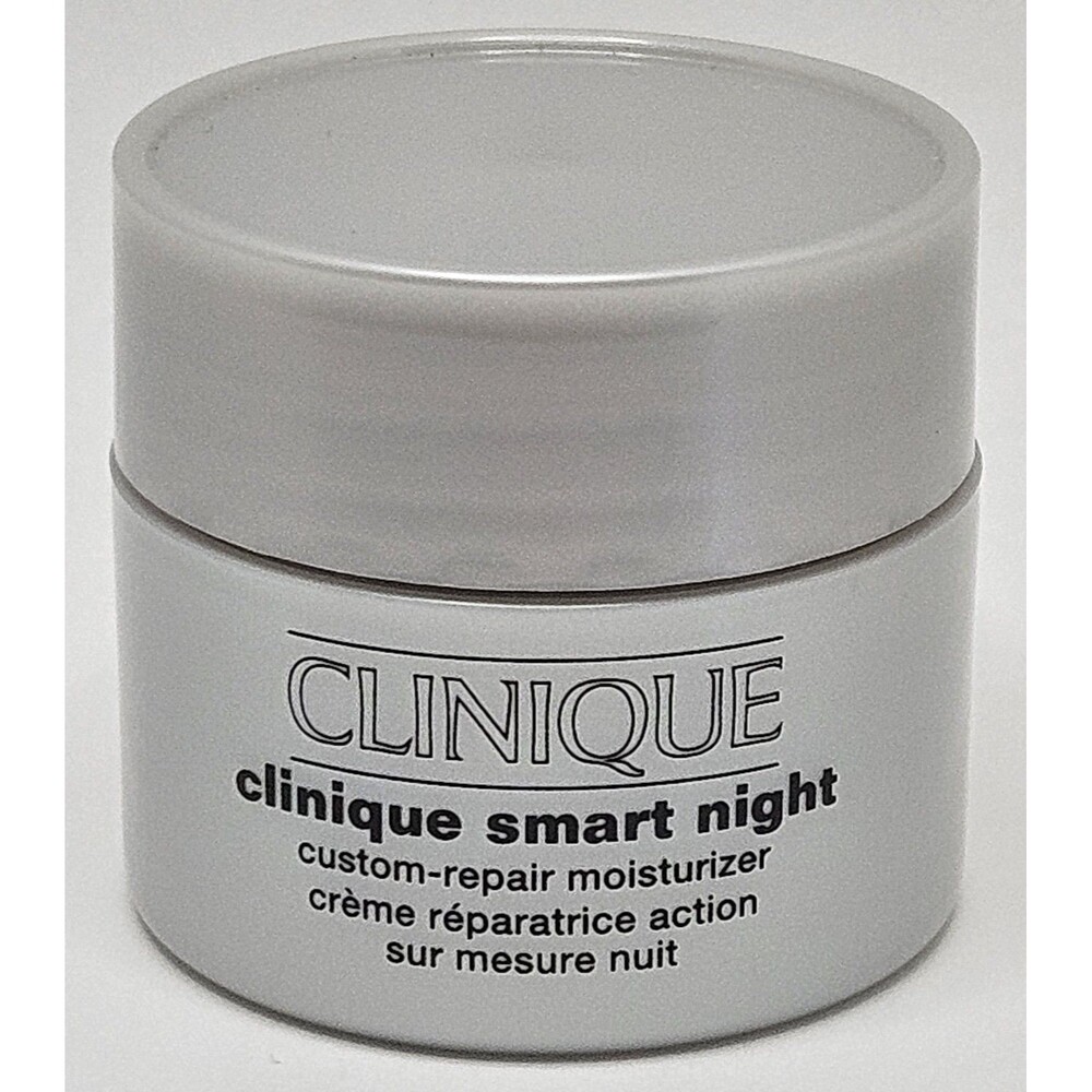 Clinique Smart Night Custom Repair Moisturizer Dry Combination .5 oz 15ml Travel